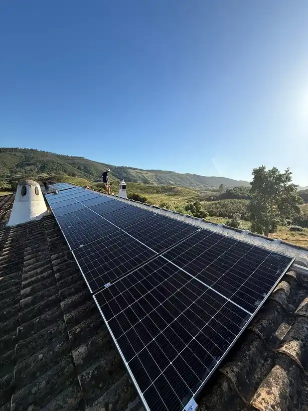 Solar installation Helder