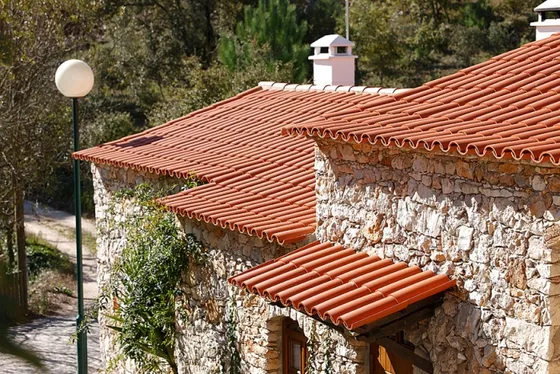 clay terracota roof tyles portugal